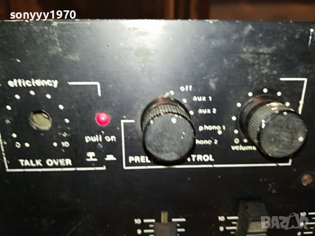 POWER MPK703C AUDIO MIXER-FRANCE 0805231403, снимка 9 - Ресийвъри, усилватели, смесителни пултове - 40628209