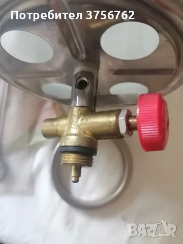 Продавам чешка газова лампа от соца, снимка 3 - Други - 50253546