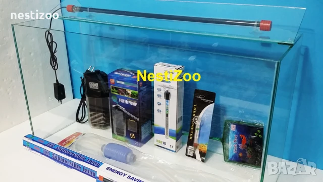 Аквариум Комплект-66 литра КОД-66580, снимка 3 - Аквариуми - 51001296