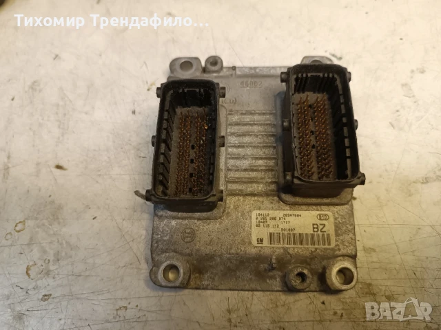 ECU 0 261 206 074 Компютър Opel Corsa C 0261206074, 1.2 бензин 09 115 112 , 09115112 BZ, снимка 4 - Части - 51321376