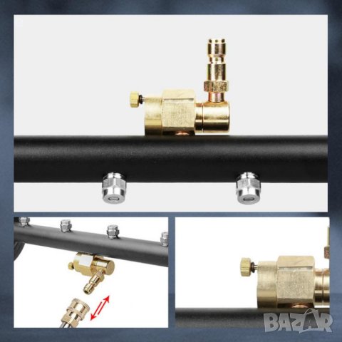 Струйник за миене на шасито на автомобили и площадки 2в1 за всички водоструйки, снимка 8 - Други инструменти - 43483551