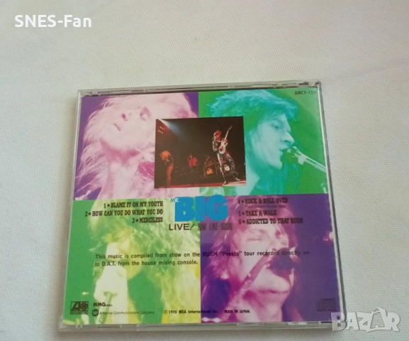 Mr.Big - Live! Raw Like Sushi, снимка 5 - CD дискове - 52011739