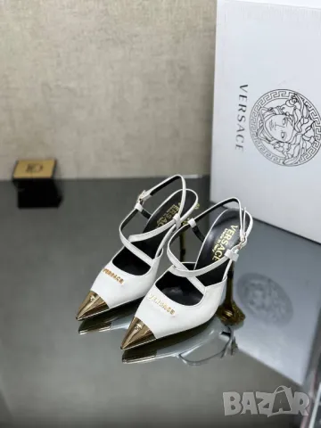 обувки на ток versace, снимка 4 - Дамски обувки на ток - 50422494