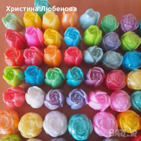 Ароматни глицеринови сапунчета , снимка 4 - Изкуствени цветя - 48733957