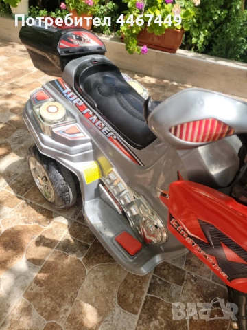 Детски акумулаторен мотор и кола-комплект, снимка 6 - Електрически играчки - 52113564