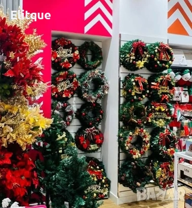 Голям коледен венец 