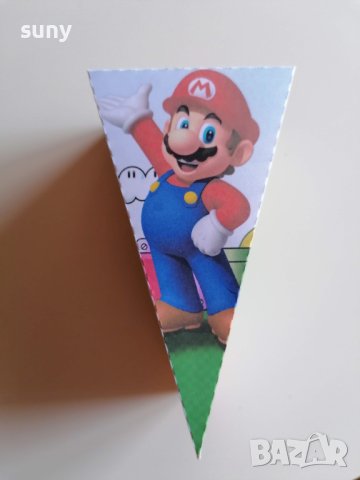 Картонена торта  Супер Марио, снимка 2 - Други - 40821454