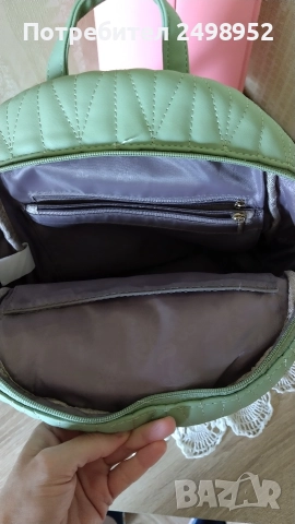 Дамска раница от еко кожа, Нова, снимка 3 - Раници - 52671380