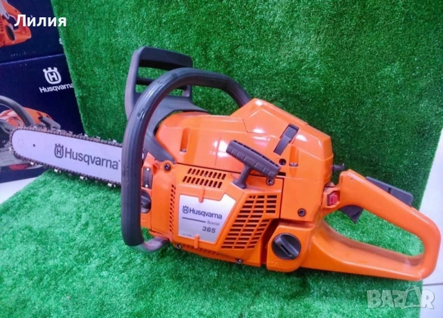 Безинов трион Husqvarna 365, снимка 3 - Градинска техника - 53270055