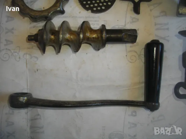 1973г. РУСКА СССР СОЦ РЕТРО ВИНТИДЖ РЪЧНА МЕСОМЕЛАЧКА РАЗМЕР №5 ПОЧТИ НОВА МАСИВНА, снимка 10 - Други инструменти - 48062465