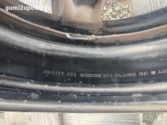 16 джанти 5х105 Opel Astra K Опел Астра К 6,5J et41 Оригинал+тасове, снимка 8 - Гуми и джанти - 43078996