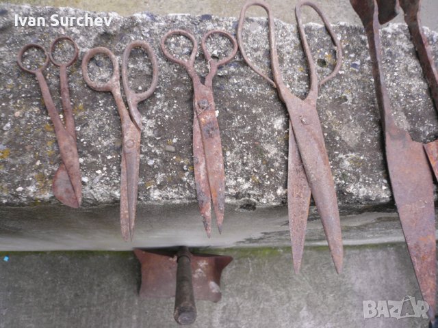 ЛОТ СТАРИ НОЖИЦИ 5 БРОЯ, снимка 16 - Други - 40644038