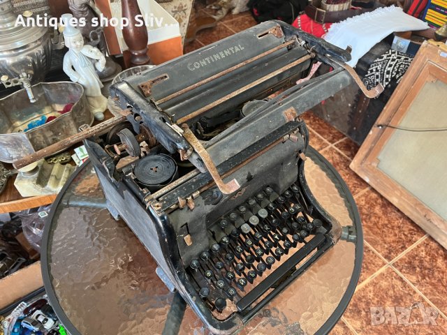 Стара пишеща машина Continental №1412, снимка 3 - Антикварни и старинни предмети - 35026658