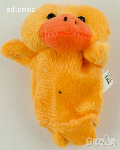 Куклени плюшени талисмани за пръсти, Животинки, комплект 10 броя, напръстници, куклен театър , снимка 6 - Плюшени играчки - 34533212