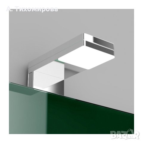 малка LED ЛАМПА хром (без щепсел) - 5 броя