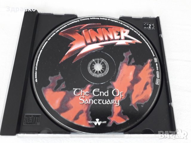 SINNER – The End Of Sanctuary (2000), снимка 3 - CD дискове - 32629997