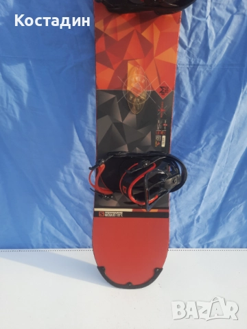 сноуборд  Salomon Wild Card +автомати 150см.  , снимка 3 - Зимни спортове - 52668106