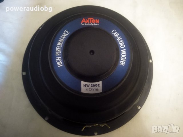 Комплект от два 10 инчови говорителя AXTON HW260C (CAX55) в отлично състояние., снимка 4 - Тонколони - 43659782
