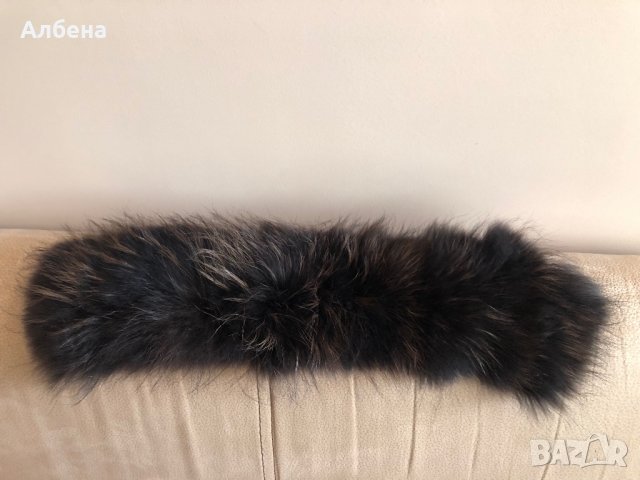 Яка естествен косъм от лисица, снимка 6 - Шалове - 35325412