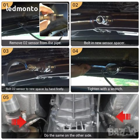 Втулка за ламбда ламбда сонда емулатор Лъжец за ламбда сонда , снимка 2 - Аксесоари и консумативи - 38374931