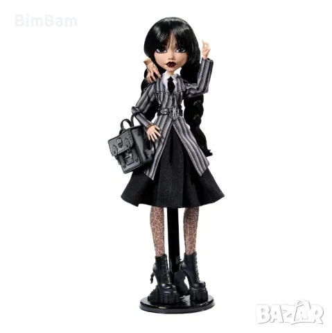 Оригинална кукла Monster High™ x Wednesday - Wednesday Addams с аксесоари, снимка 2 - Кукли - 47708834