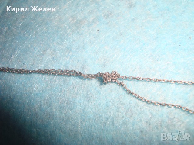 ФИНО СРЕБЪРНО КОЛИЕ - КЛЮЧЕ с ЦИРКОНИ и СРЕБЪРНА ВЕРИЖКА 925 АРТ БИЖУ 24654, снимка 9 - Колиета, медальони, синджири - 34635483