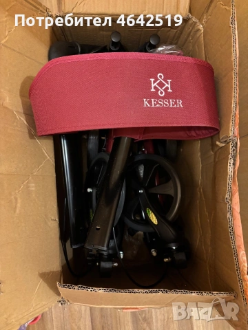 Проходилка ролатор сгъваема, снимка 13 - Ролатори - 53498507