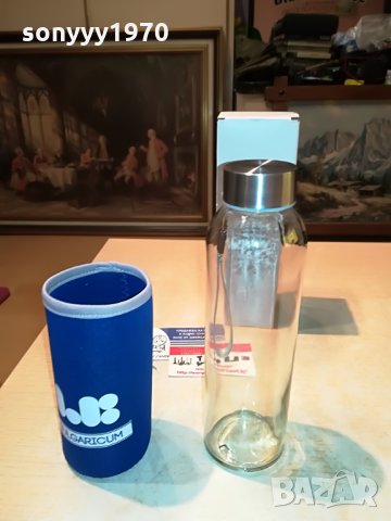 ел би-празно шише 22х6см-стъклено шише 1607211325, снимка 3 - Колекции - 33538531