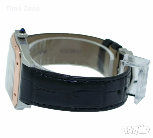 Cartier Santos - Dumont 38mm SWISS Movement Steel Rose Gold Дамски / Унисекс Различни Варианти, снимка 10 - Дамски - 52996801