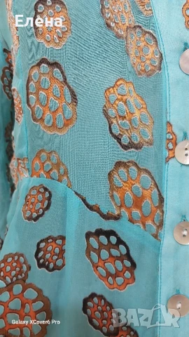 туника TONE BARKER silk Размер L. 40% коприна. , снимка 5 - Туники - 50916994