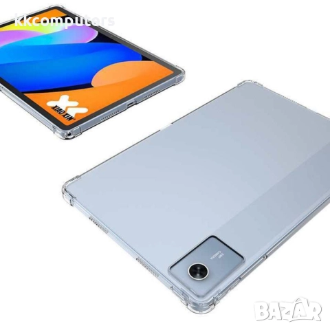Защитен комплект за Lenovo Tab K11 Gen 2 / Lenovo Idea Tab- Прозрачен TPU калъф с Протектор за екран, снимка 4 - Калъфи, кейсове - 52224382
