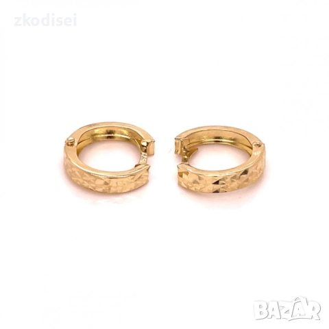 Златни обеци 1,59гр. 14кр. проба:585 модел:36362-3