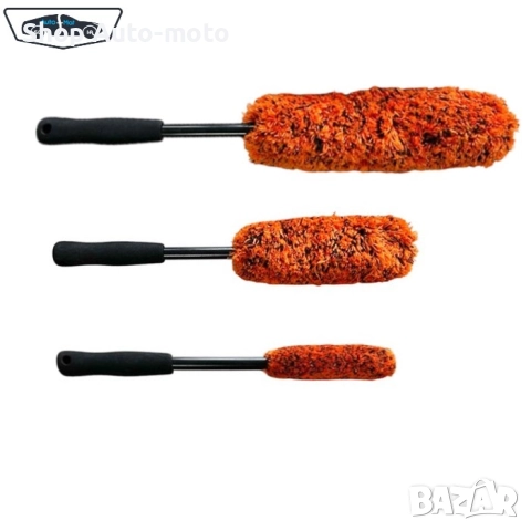 Комплект микрофибърни четки за джанти – Automat 3 бр