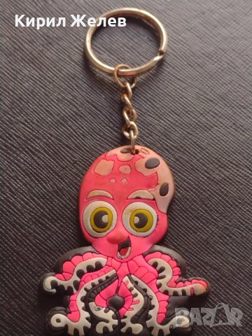 Силиконов ключодържател ОКТОПОД 🐙 подходящ аксесоар за раници 42409