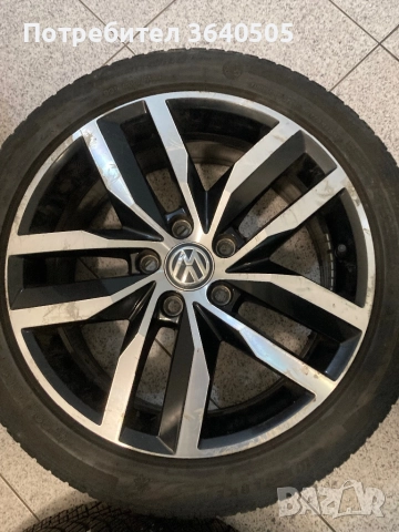 VW GOLF VII 7 5G 13- ДЖАНТИ MADRID 7x17 ET 49 5G0601025BT, снимка 4 - Гуми и джанти - 52733458
