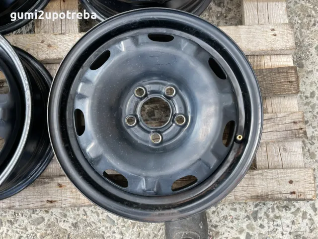 14 цола джанти 5х100 Skoda Rapid Seat Ibiza Volkswagen Polo 5J et38, снимка 2 - Гуми и джанти - 50337720