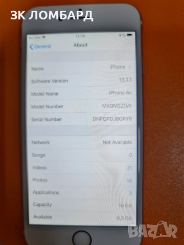 Apple iPhone 6S 16GB, снимка 3 - Apple iPhone - 43310411