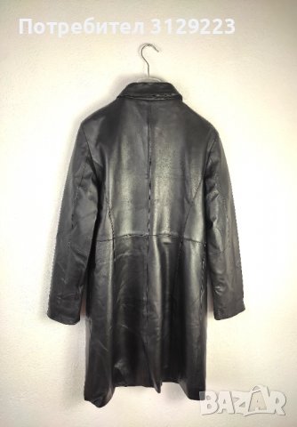 Gina Mariolano leather coat 40, снимка 6 - Палта, манта - 37825309