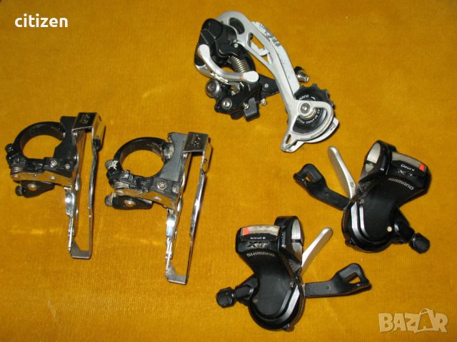 Shimano XT Shifters SL-M770 rear RD-M772,front FD-M770 der., снимка 1 - Части за велосипеди - 38602147