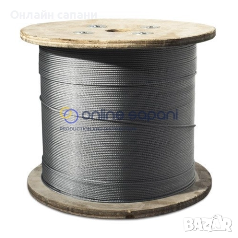 Стоманени въжета общо премназачение и конопена сърцевина 6X19M, снимка 5 - Други машини и части - 25688499