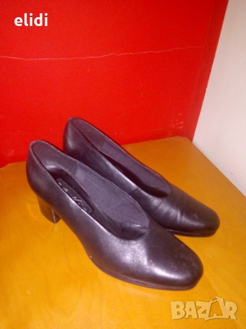 №40 GINO VENTURI естествена кожа, снимка 2 - Дамски обувки на ток - 27433204