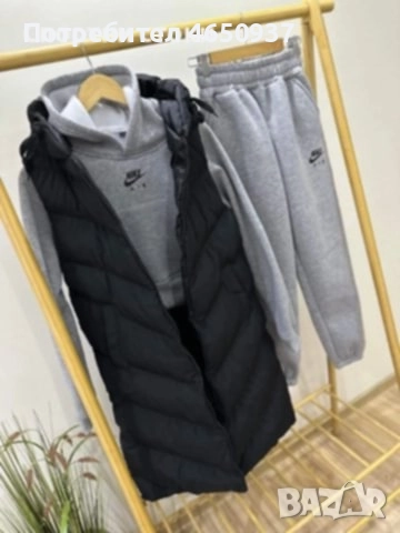 Дамски спортен екип от три части с елек вативан , снимка 2 - Спортни екипи - 52589066