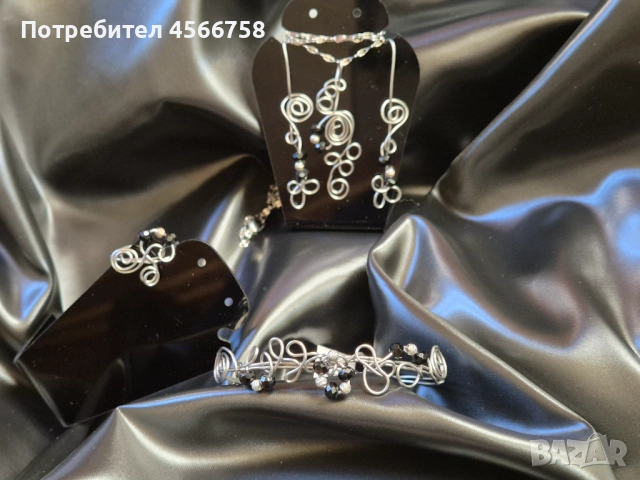 Ръчно изработени бижута, снимка 13 - Бижутерийни комплекти - 51791616