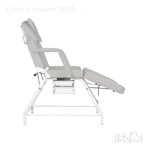 Фиксирана кушетка за миглопластика - бяла/черна/сива/бледо розова, снимка 2 - Кушетки - 43849374