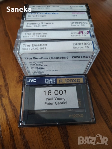 DAT JVC,SONY,MAXELL,DENON -120, снимка 2 - Аудио касети - 40284406