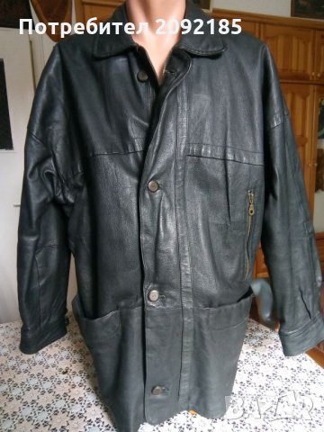 Мъжка кожена шуба