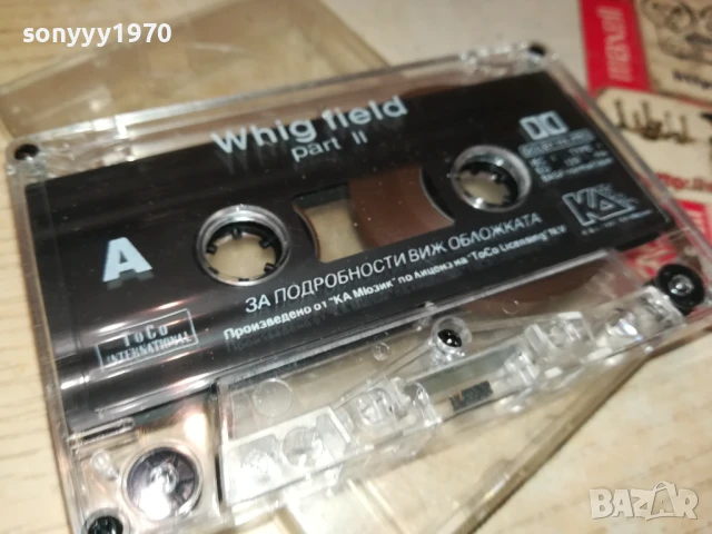 WHIG FIELD-ORIGINAL TAPE 3007251616, снимка 13 - Аудио касети - 51193523