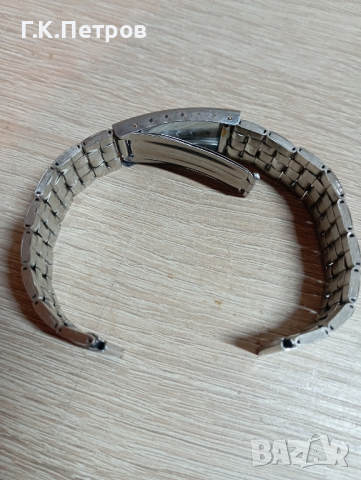 Стоманена верижка за часовник-20мм, снимка 7 - Каишки за часовници - 44898799