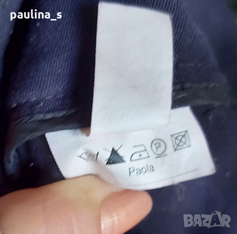 Марков вълнен панталон "Gerry Weber" / син панталон / голям размер, снимка 6 - Панталони - 33450115