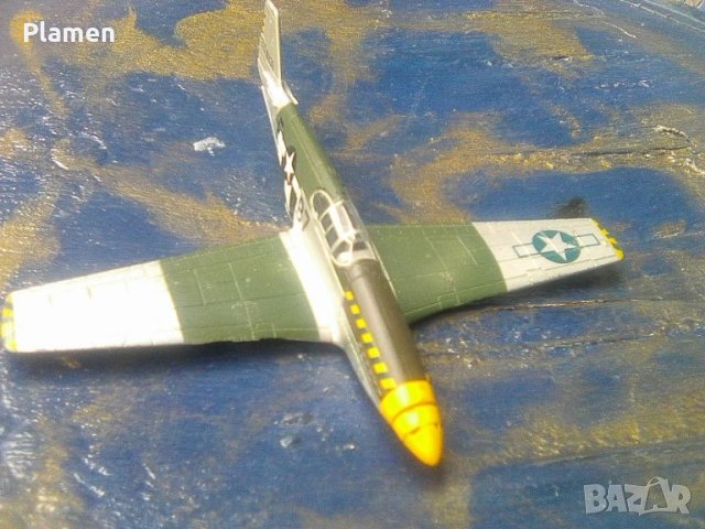 Метален модел на американски витлов самолет от втората световна война, снимка 1 - Колекции - 40365755